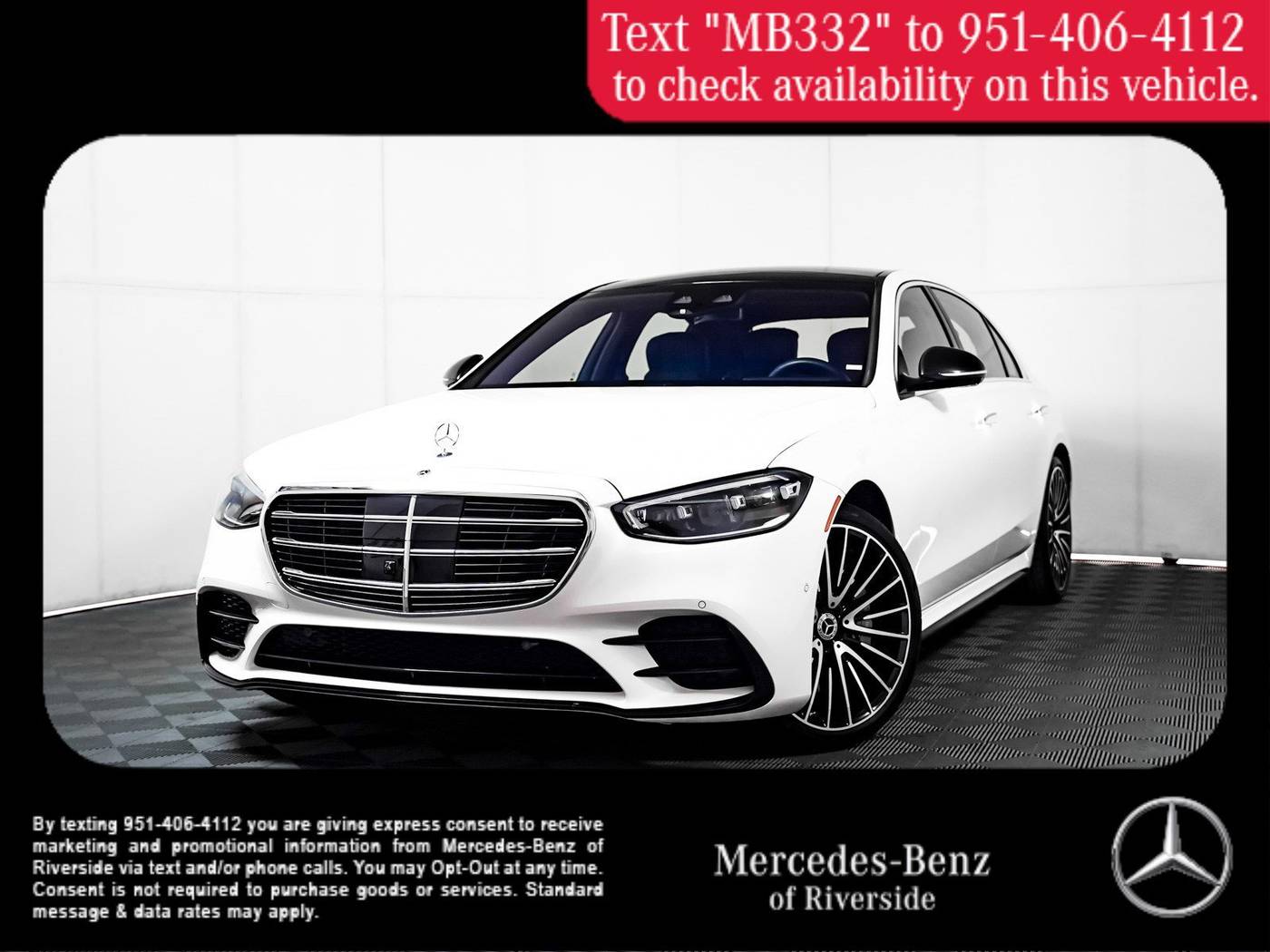 2022 Mercedes-Benz S-Class S 580 — Sedan — 9,418 mi — Riverside, CA
