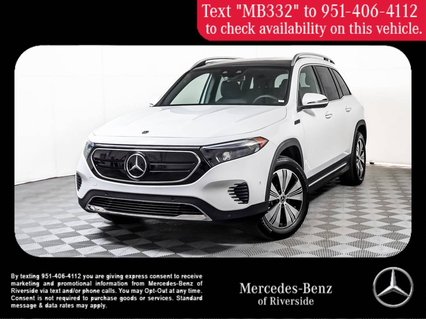 2022 Mercedes-Benz EQB EQB 300 — SUV — 95 mi — Riverside, CA