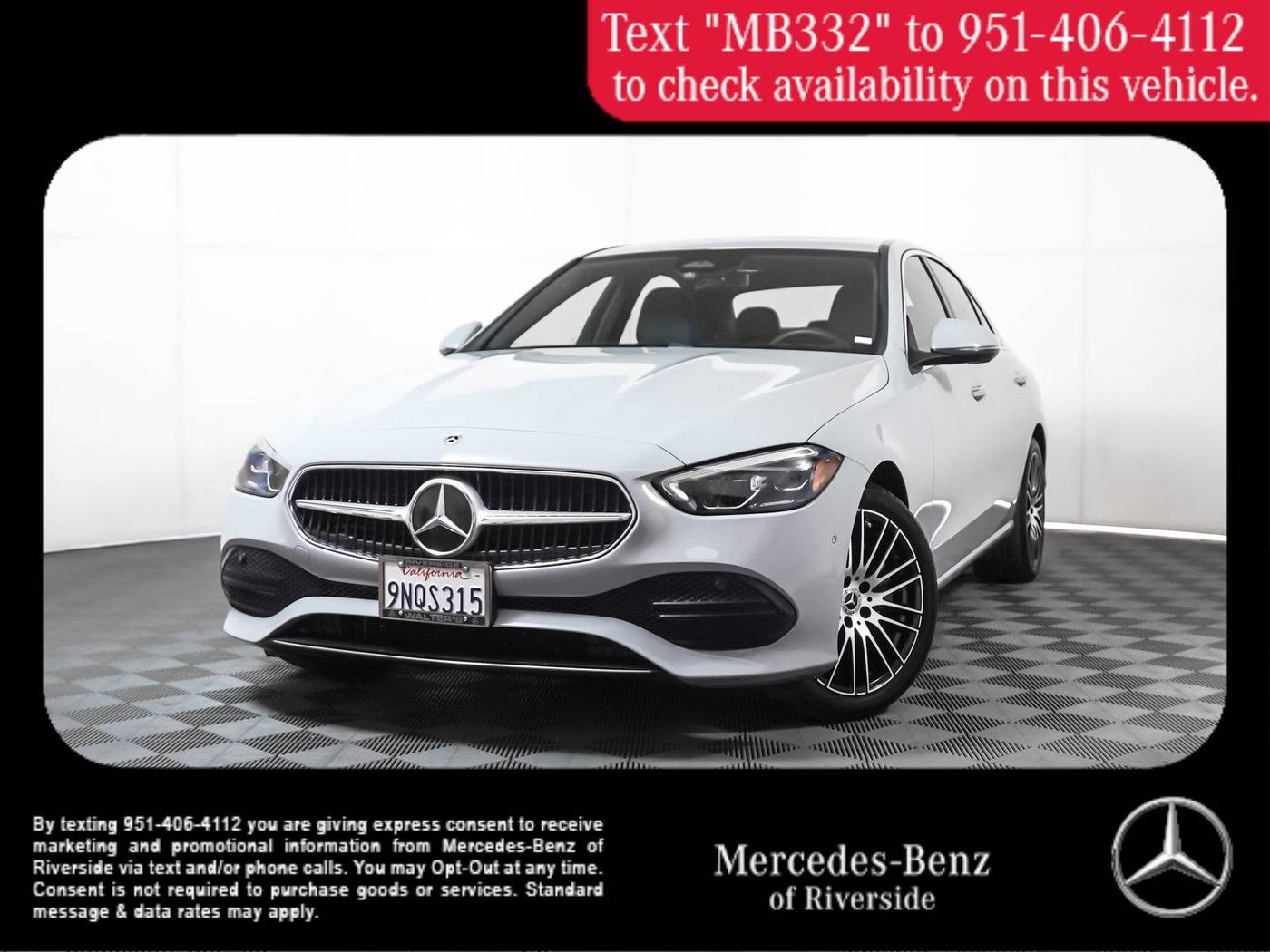 2025 Mercedes-Benz C-Class C 300 — Sedan — 8,045 mi — Riverside, CA