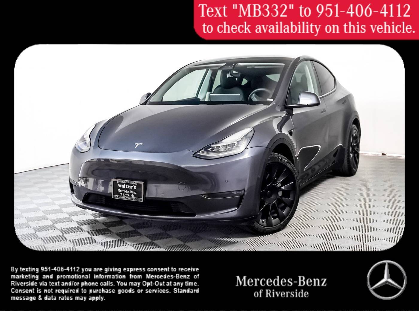 2020 Tesla Model Y Long Range — SUV — 27,884 mi — Riverside, CA