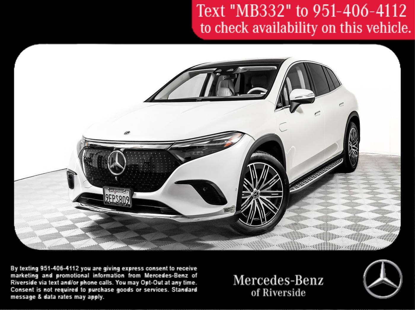 2023 Mercedes-Benz EQS SUV EQS 450+ — SUV — 16,898 mi — Riverside, CA
