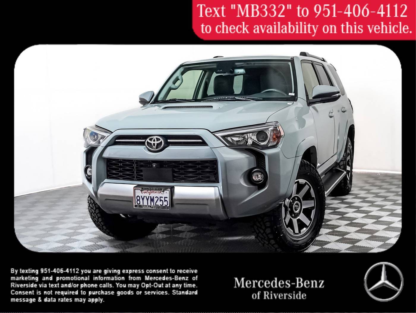 2022 Toyota 4Runner TRD Off Road Premium — SUV — 55,973 mi — Riverside, CA