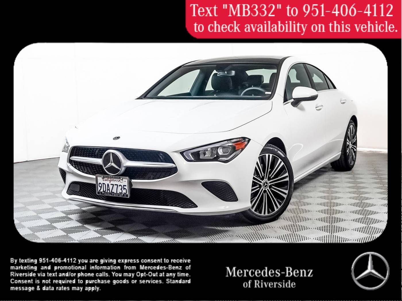 2023 Mercedes-Benz CLA CLA 250 — Sedan — 21,340 mi — Riverside, CA