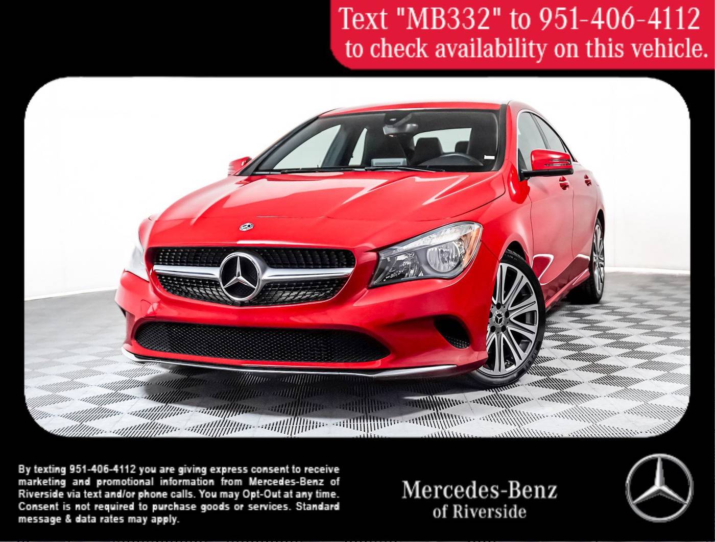 2018 Mercedes-Benz CLA CLA 250 — Sedan — 44,978 mi — Riverside, CA