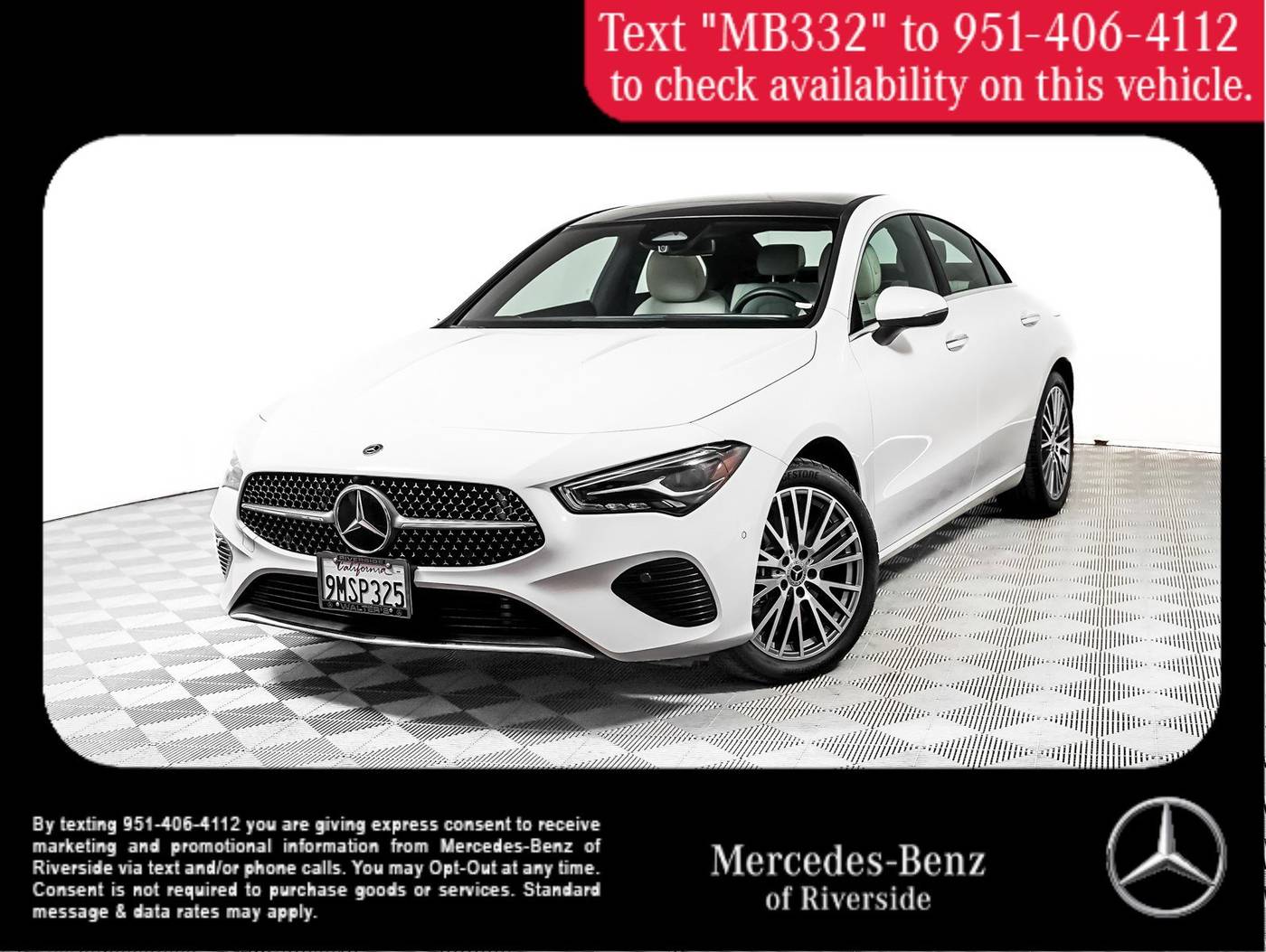 2025 Mercedes-Benz CLA CLA 250 — Sedan — 5,270 mi — Riverside, CA