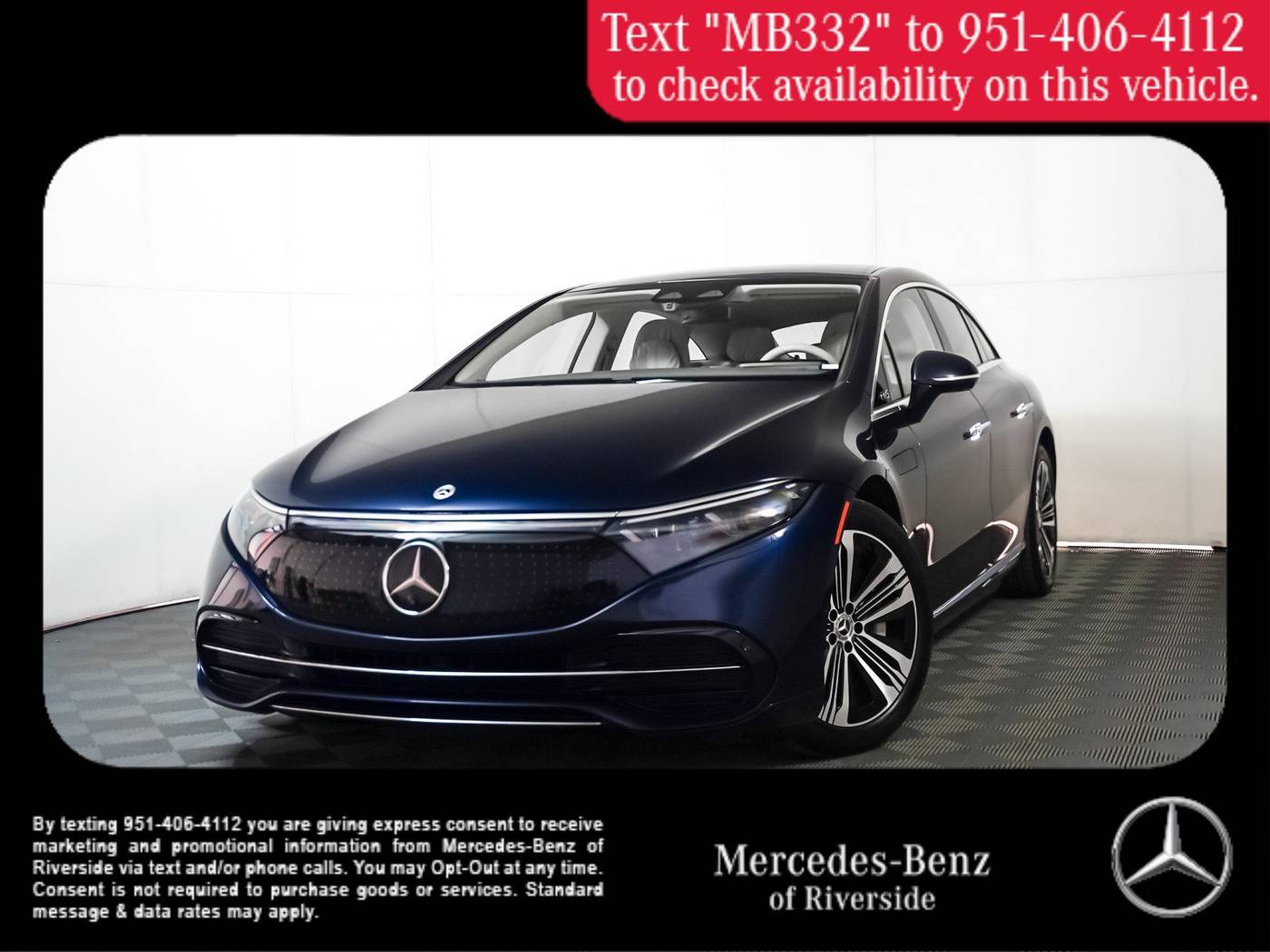 2022 Mercedes-Benz EQS Sedan EQS 450+ — Hatchback — 44,077 mi — Riverside, CA