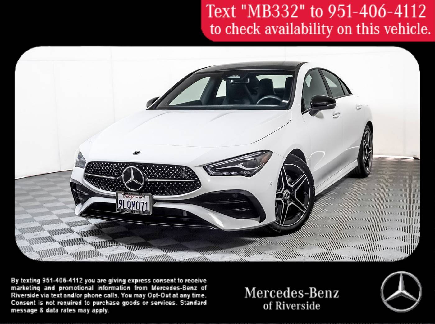 2025 Mercedes-Benz CLA CLA 250 — Sedan — 4,457 mi — Riverside, CA