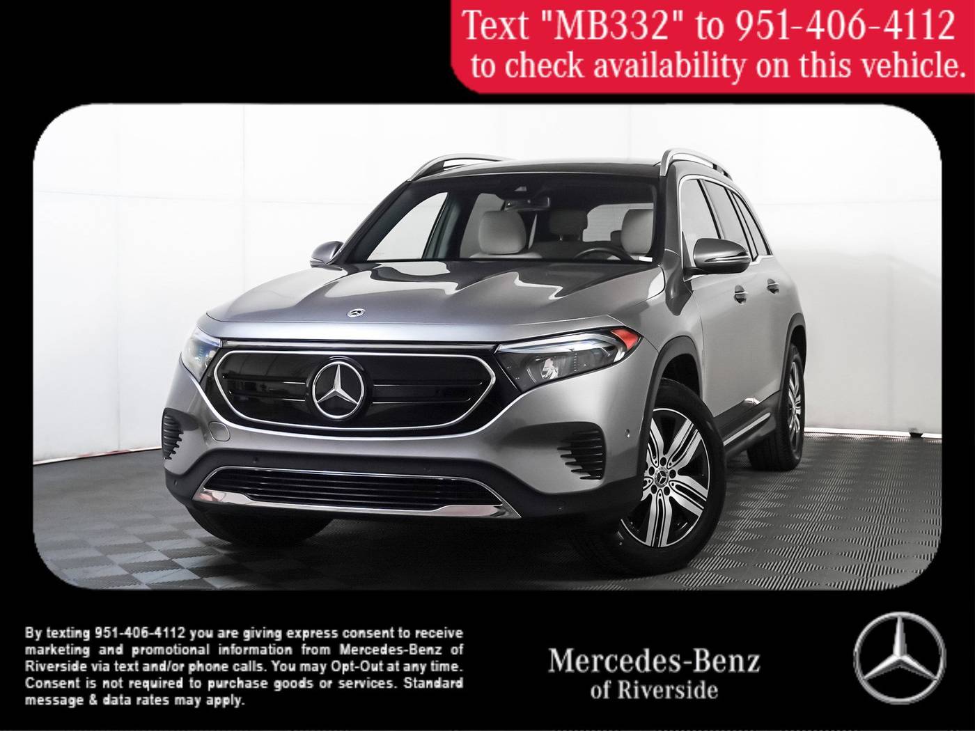 2023 Mercedes-Benz EQB EQB 250+ — SUV — 20,768 mi — Riverside, CA