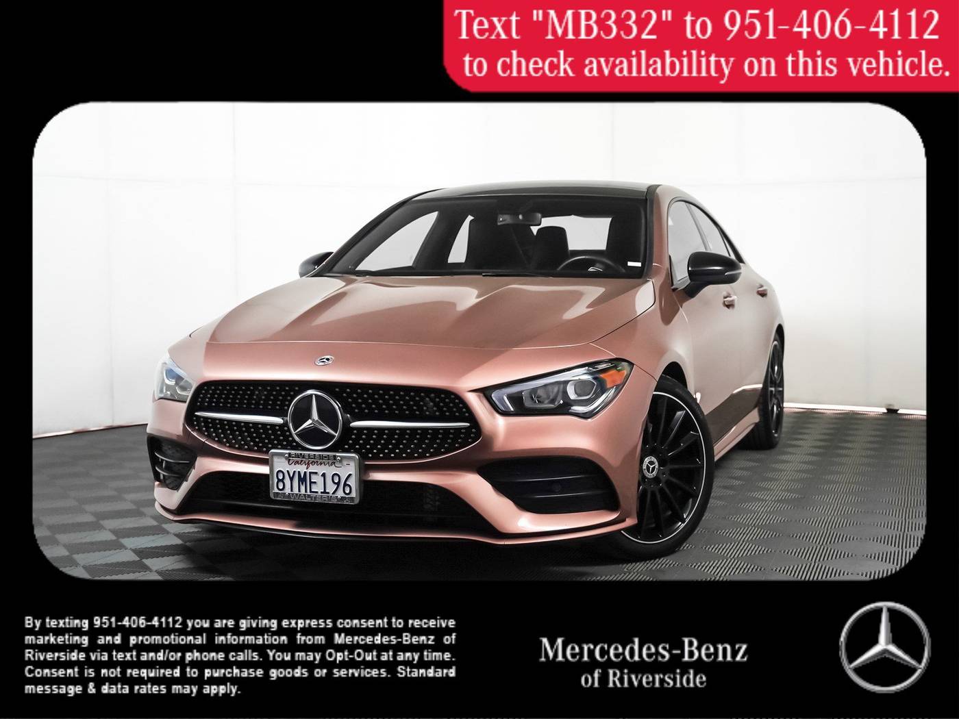 2022 Mercedes-Benz CLA CLA 250 — Sedan — 31,075 mi — Riverside, CA