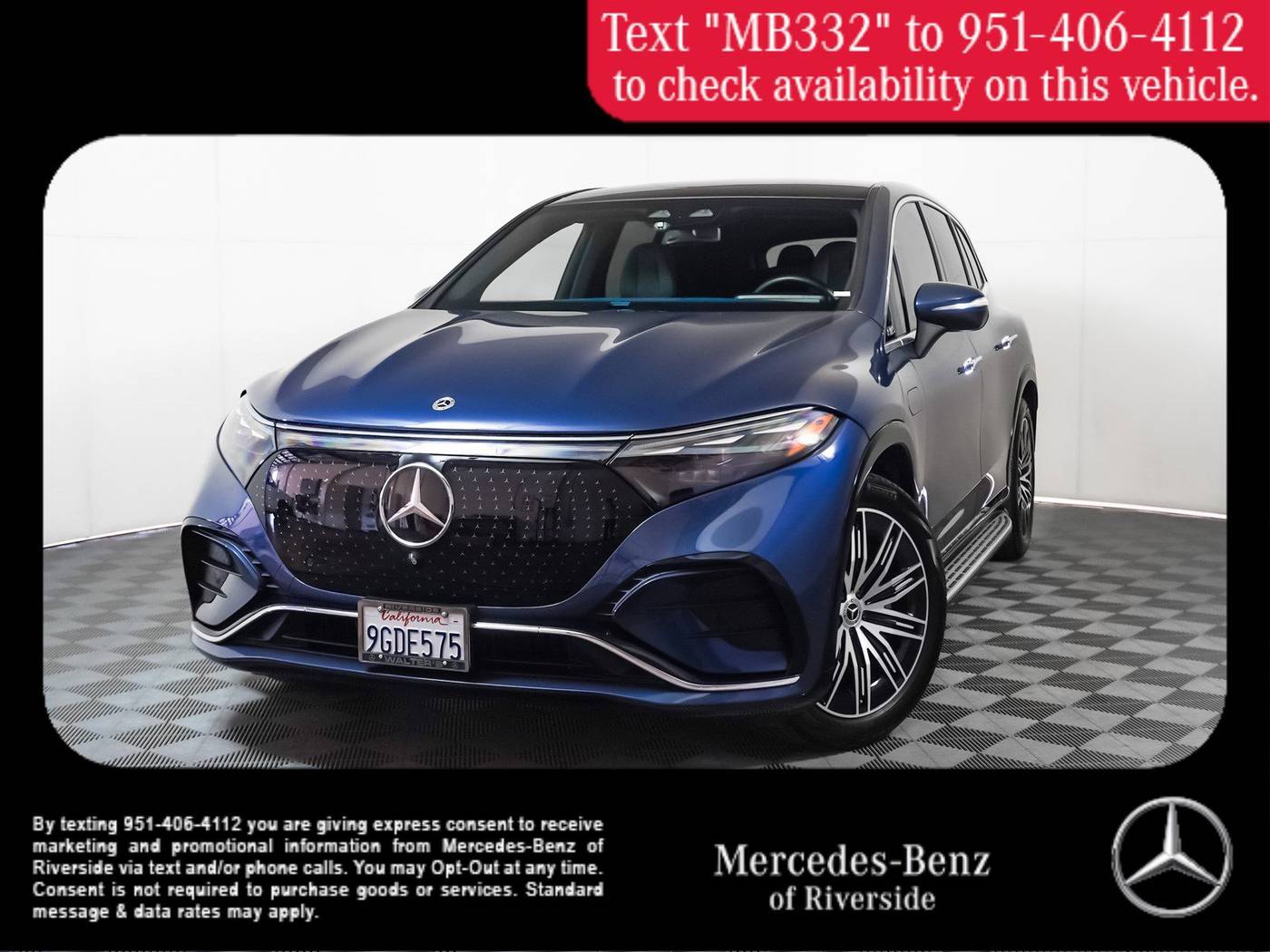 2023 Mercedes-Benz EQS SUV EQS 450+ — SUV — 24,967 mi — Riverside, CA