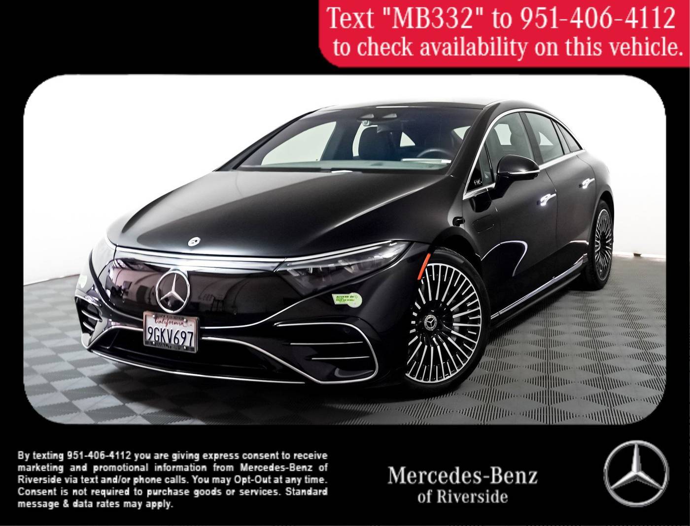 2023 Mercedes-Benz EQS Sedan EQS 450 — Hatchback — 13,403 mi — Riverside, CA