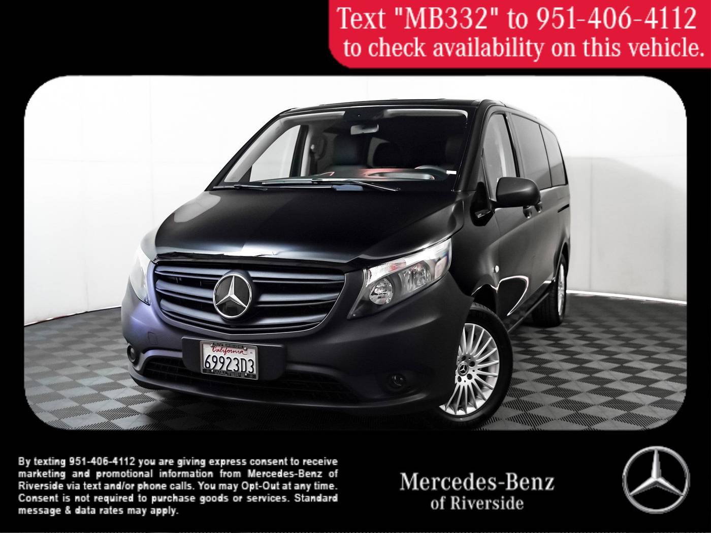 2023 Mercedes-Benz Metris Passenger Van Standard — Passenger Van — 18,620 mi — Riverside, CA