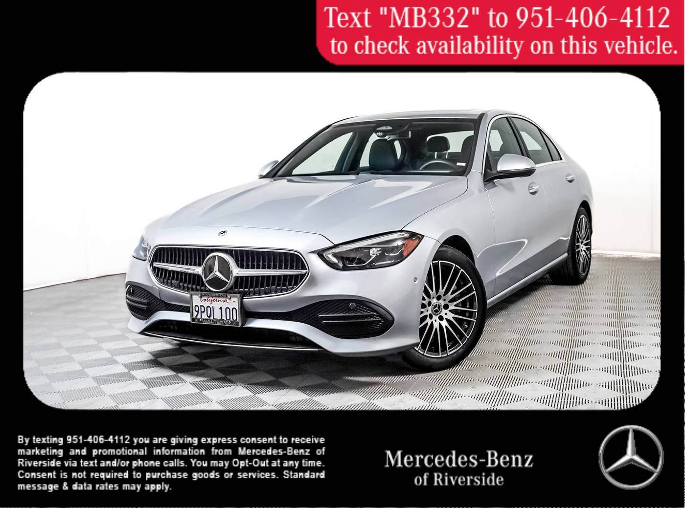2025 Mercedes-Benz C-Class C 300 — Sedan — 7,325 mi — Riverside, CA