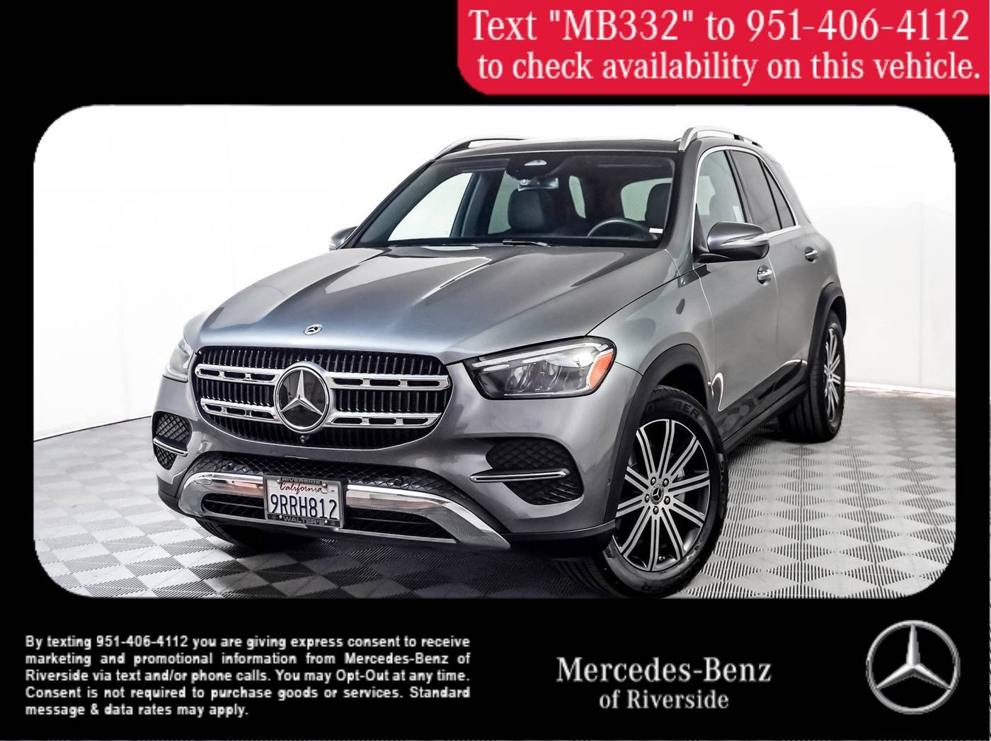 2025 Mercedes-Benz GLE GLE 350 — SUV — 7,752 mi — Riverside, CA