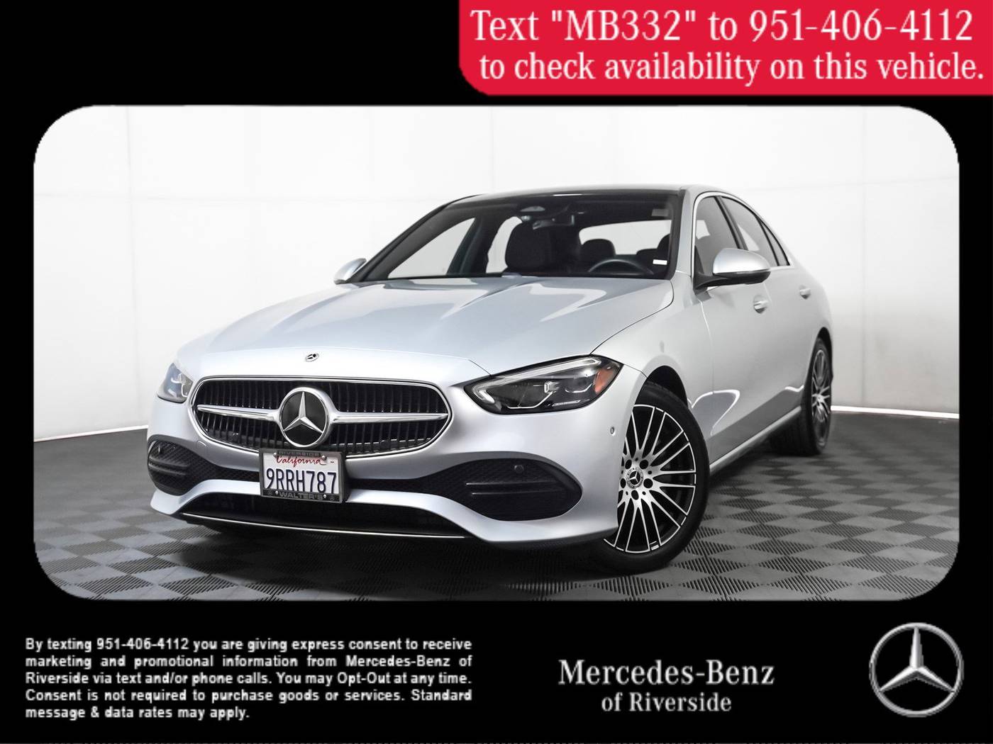2025 Mercedes-Benz C-Class C 300 — Sedan — 8,527 mi — Riverside, CA