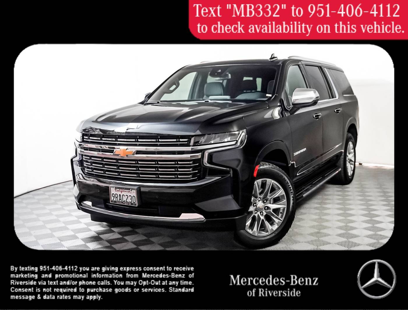 2023 Chevrolet Suburban Premier — SUV — 37,235 mi — Riverside, CA