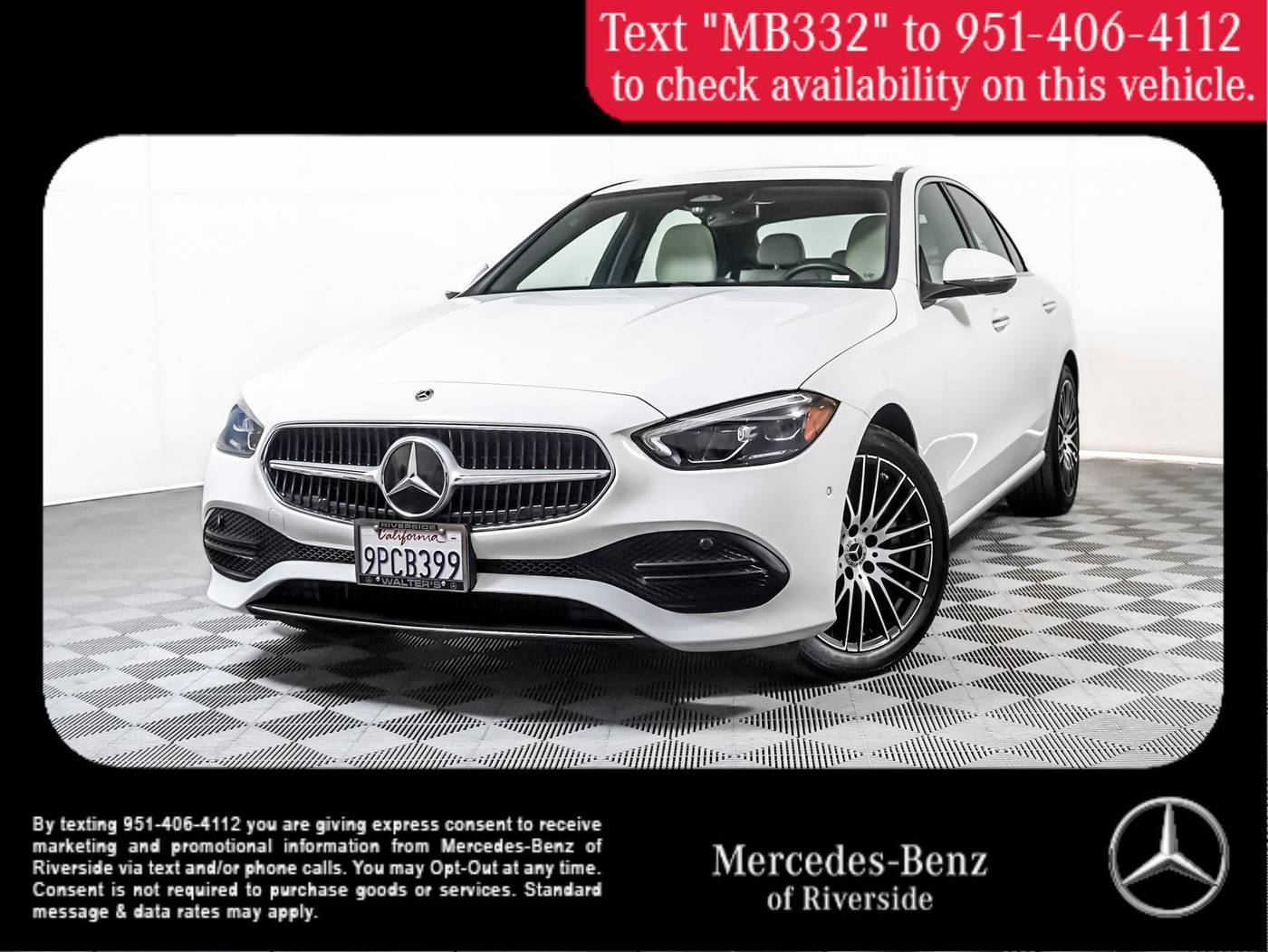 2025 Mercedes-Benz C-Class C 300 — Sedan — 8,102 mi — Riverside, CA