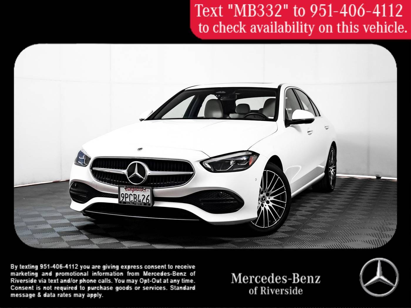 2025 Mercedes-Benz C-Class C 300 — Sedan — 8,049 mi — Riverside, CA