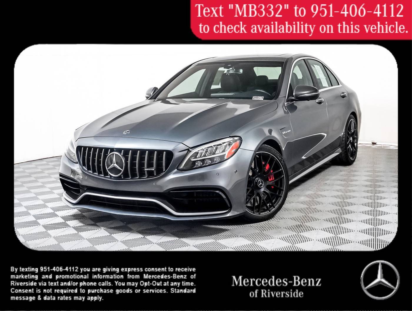 2020 Mercedes-Benz C-Class AMG C 63 S — Sedan — 44,065 mi — Riverside, CA
