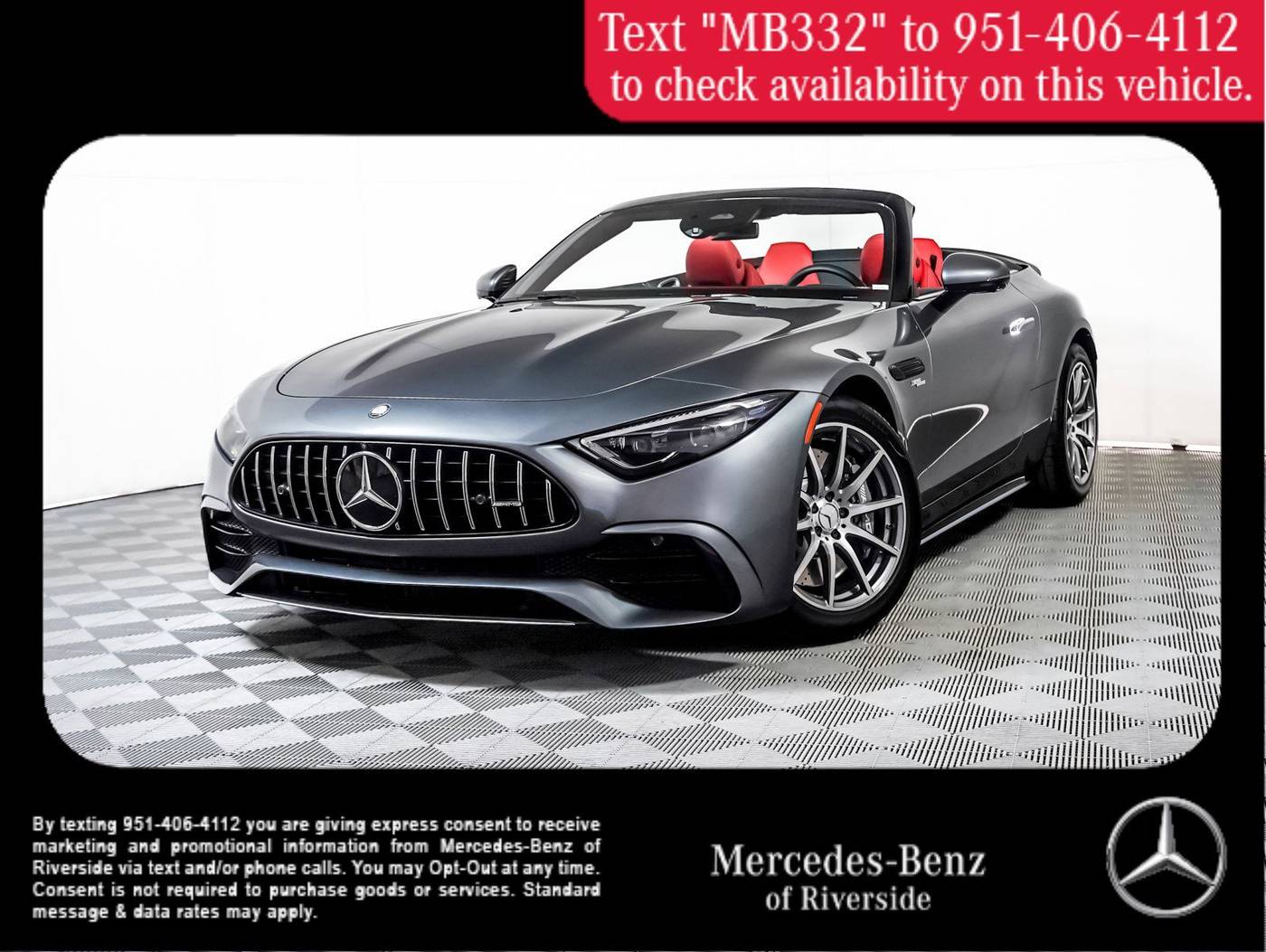 2024 Mercedes-Benz SL AMG SL 43 — Convertible — 1,078 mi — Riverside, CA