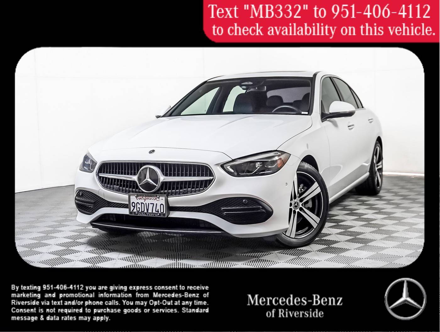 2023 Mercedes-Benz C-Class C 300 — Sedan — 32,568 mi — Riverside, CA