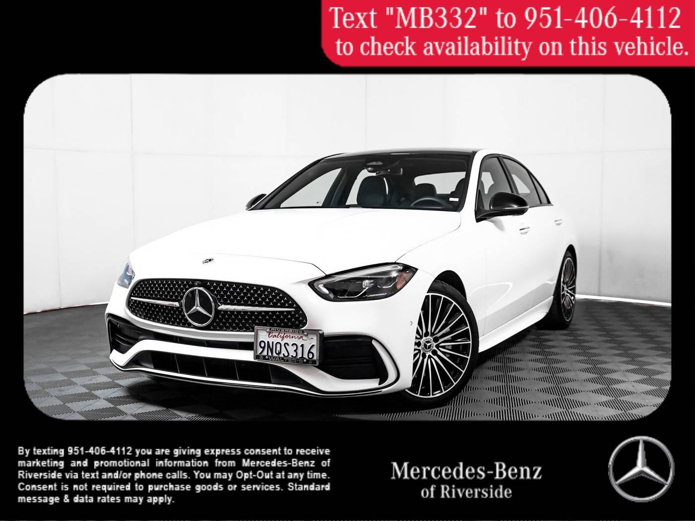 2025 Mercedes-Benz C-Class C 300 — Sedan — 6,426 mi — Riverside, CA