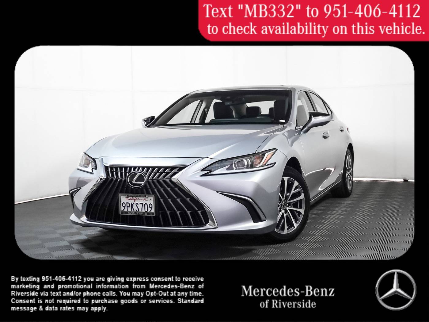 2025 Lexus ES ES 350 — Sedan — 3,734 mi — Riverside, CA