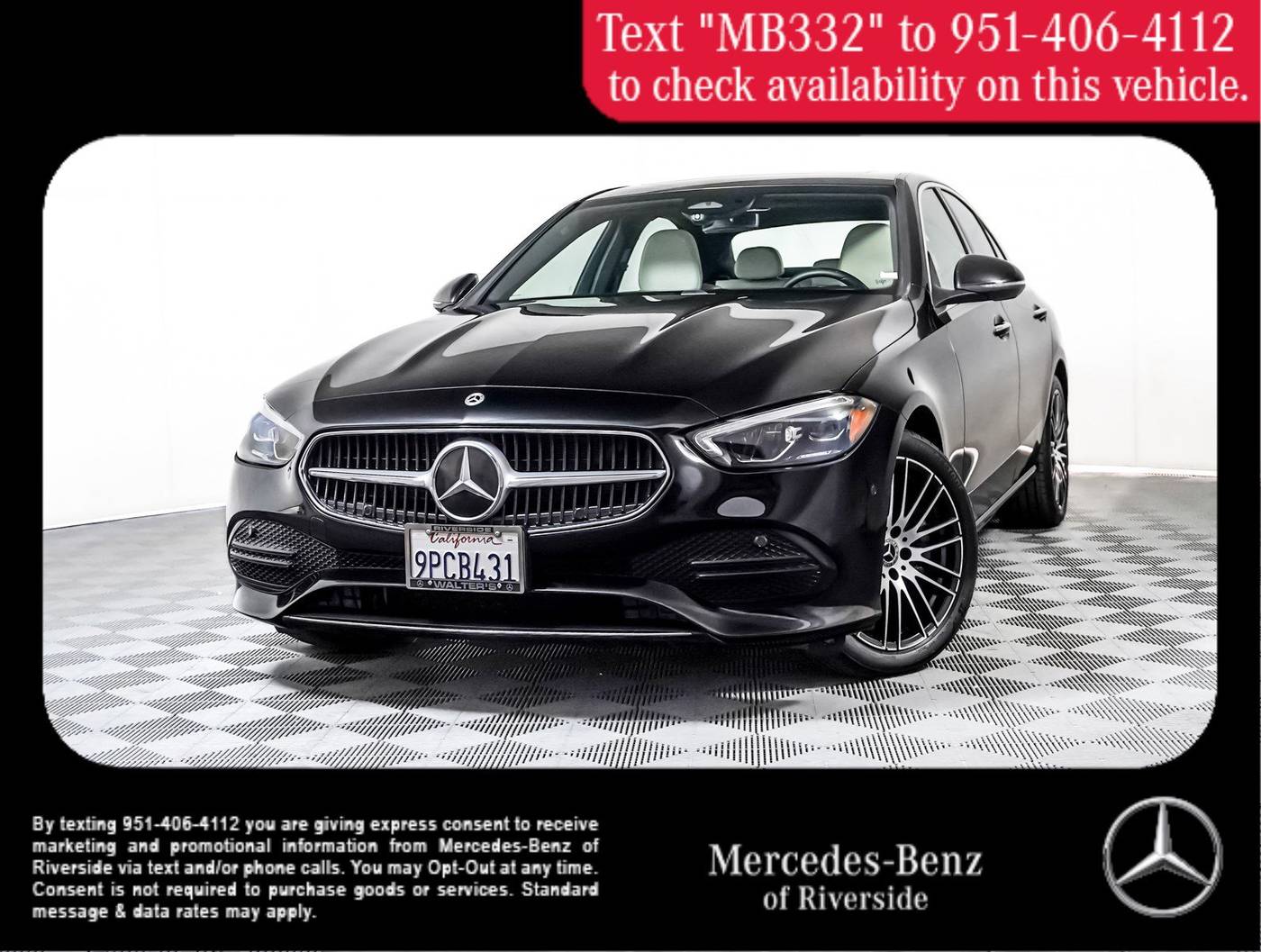 2025 Mercedes-Benz C-Class C 300 — Sedan — 9,128 mi — Riverside, CA