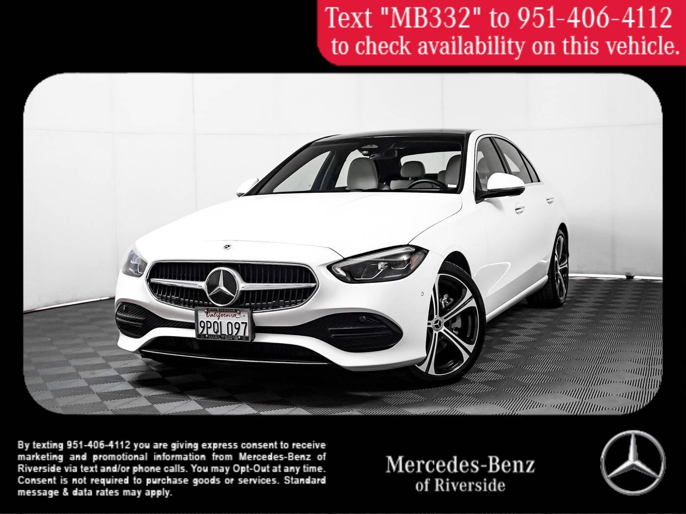 2025 Mercedes-Benz C-Class C 300 — Sedan — 8,621 mi — Riverside, CA