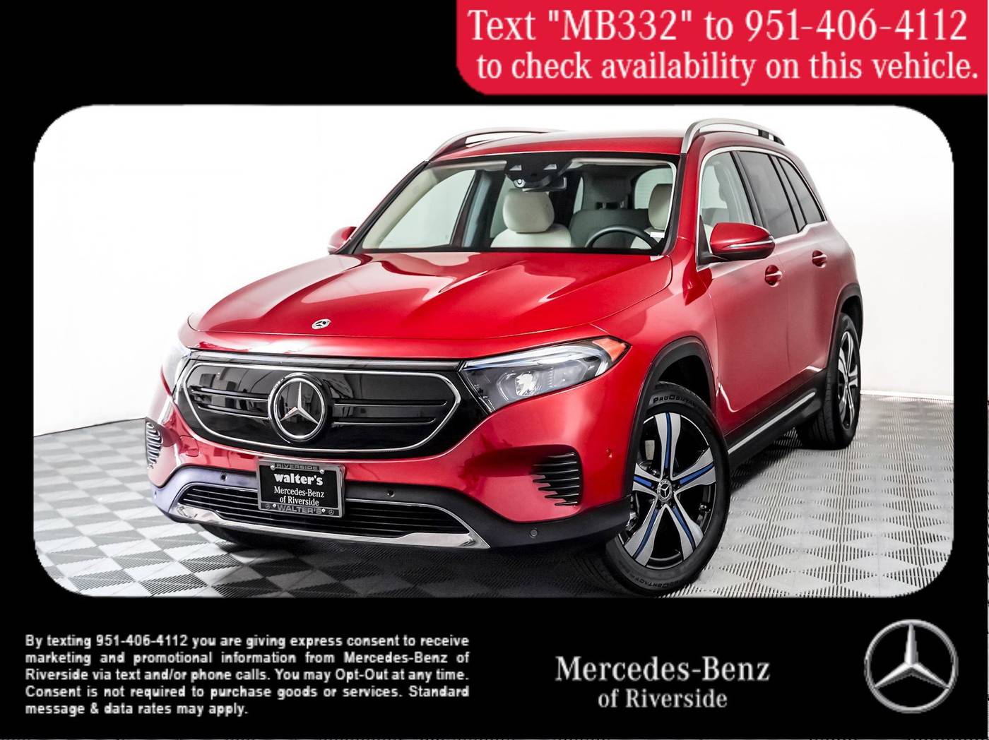 2023 Mercedes-Benz EQB EQB 300 — SUV — 16,159 mi — Riverside, CA