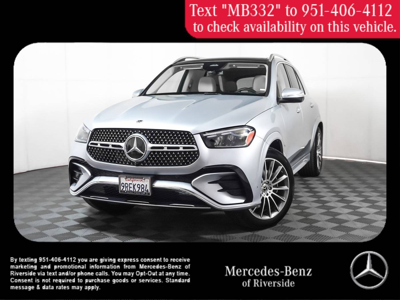 2025 Mercedes-Benz GLE GLE 350 — SUV — 7,455 mi — Riverside, CA