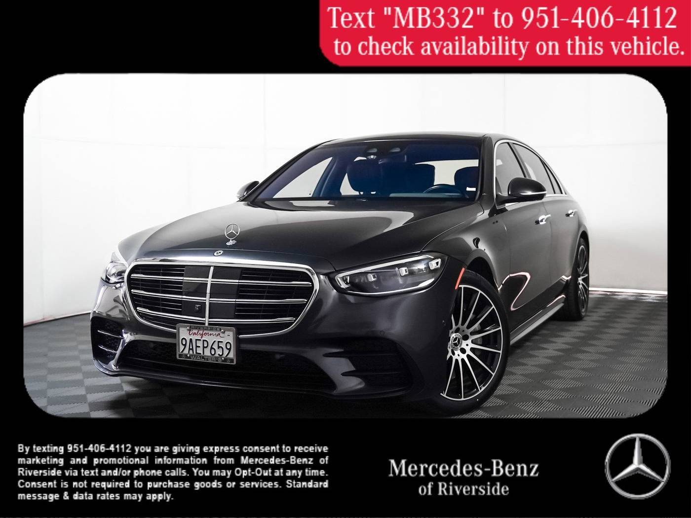 2022 Mercedes-Benz S-Class S 580 — Sedan — 26,240 mi — Riverside, CA