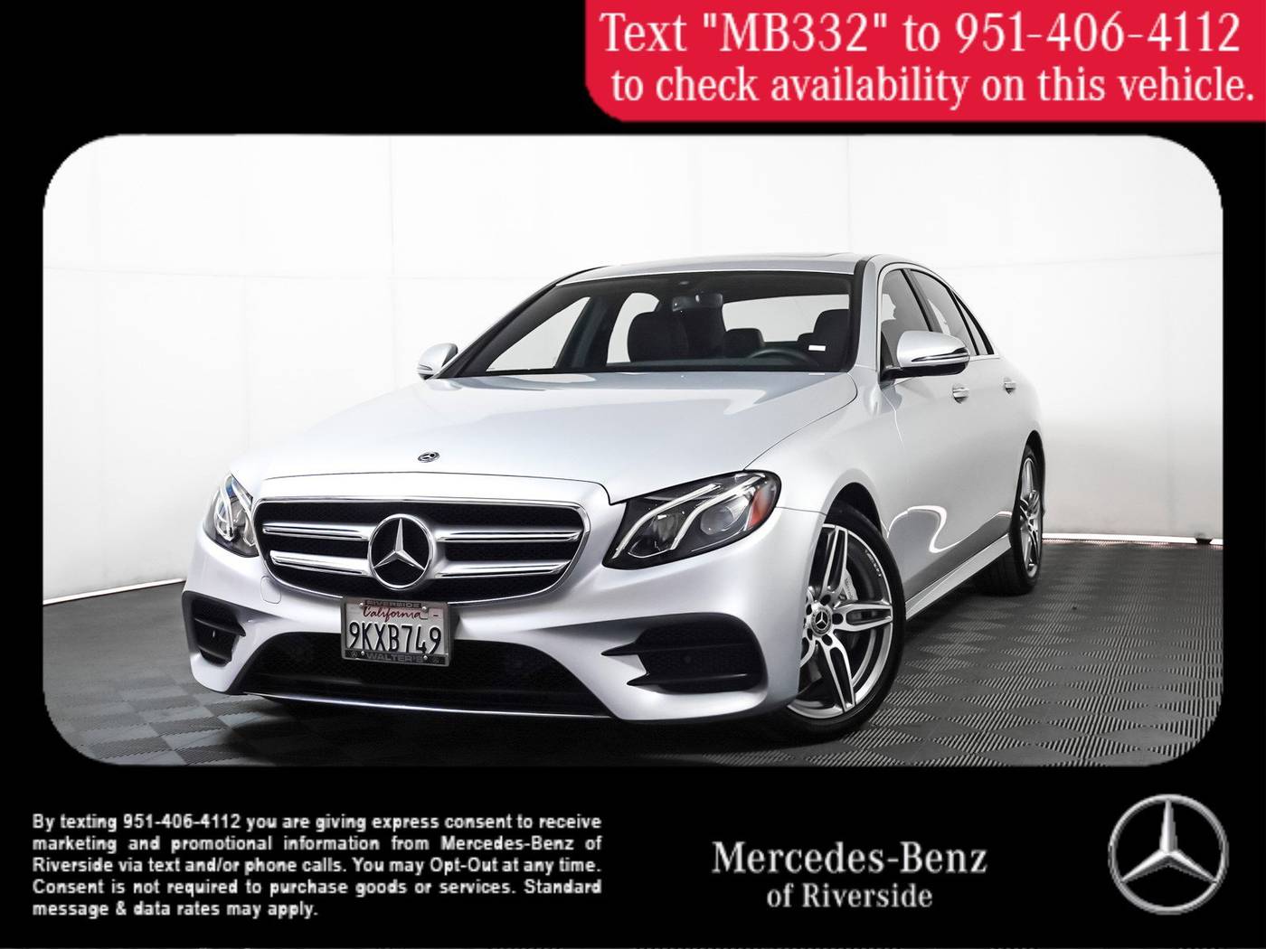 2020 Mercedes-Benz E-Class E 350 — Sedan — 52,124 mi — Riverside, CA