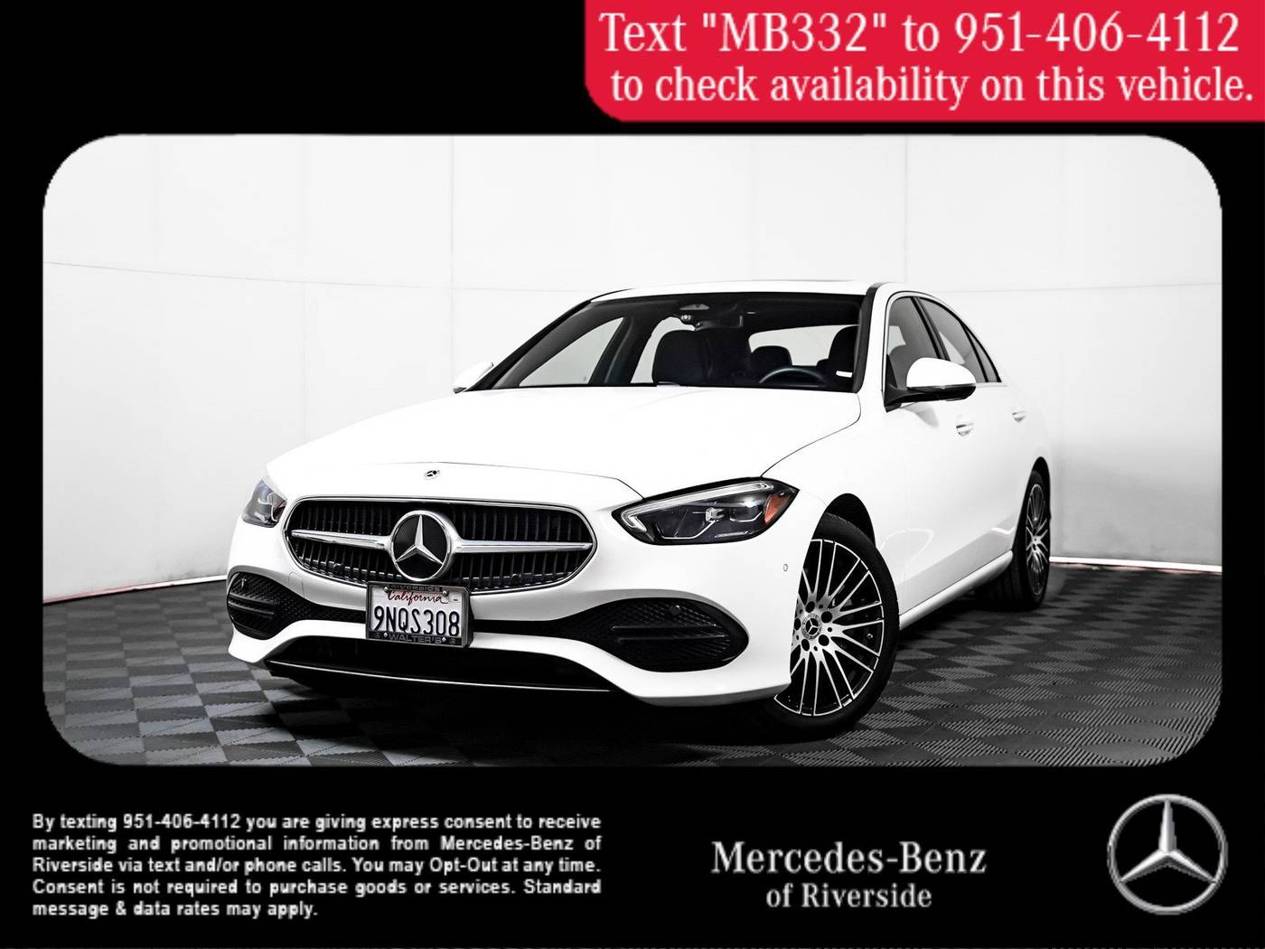 2025 Mercedes-Benz C-Class C 300 — Sedan — 7,273 mi — Riverside, CA