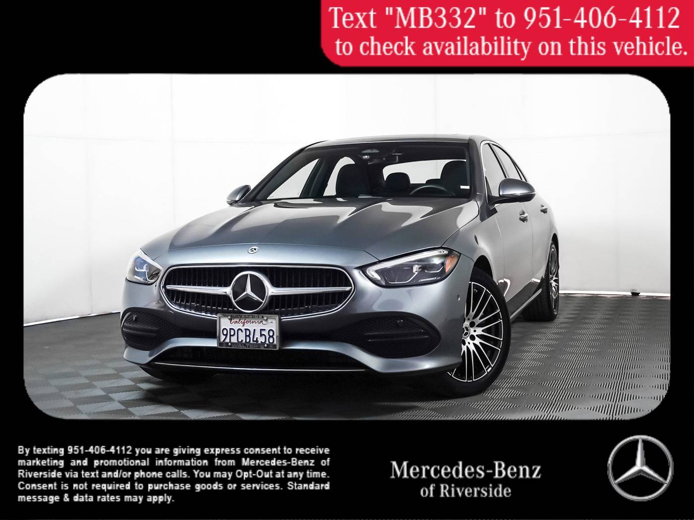 2025 Mercedes-Benz C-Class C 300 — Sedan — 7,263 mi — Riverside, CA