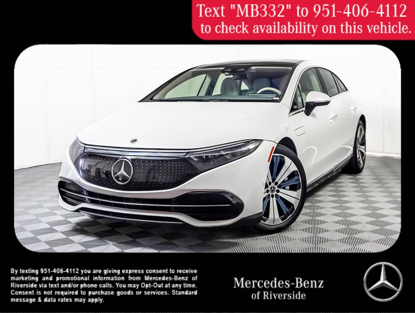 2022 Mercedes-Benz EQS Sedan EQS 450+ — Hatchback — 39,405 mi — Riverside, CA