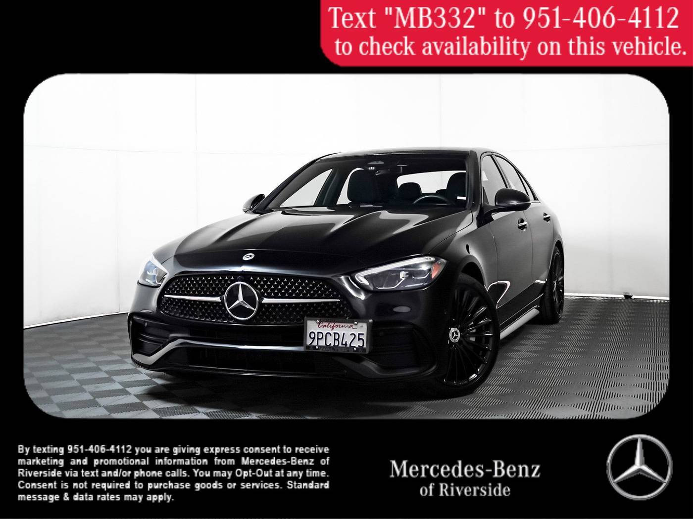 2025 Mercedes-Benz C-Class C 300 — Sedan — 7,648 mi — Riverside, CA