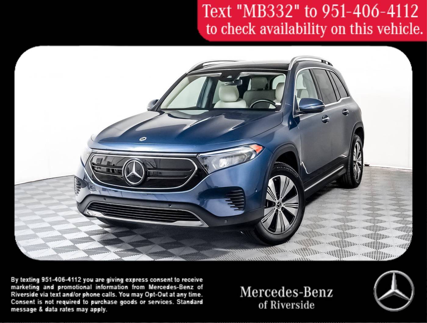2023 Mercedes-Benz EQB EQB 250+ — SUV — 31,965 mi — Riverside, CA