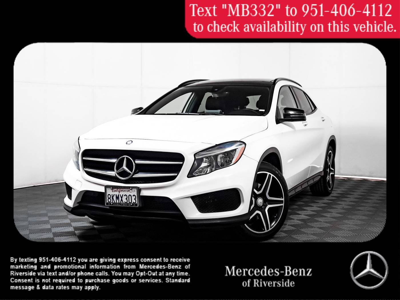 2016 Mercedes-Benz GLA GLA 250 — SUV — 79,886 mi — Riverside, CA