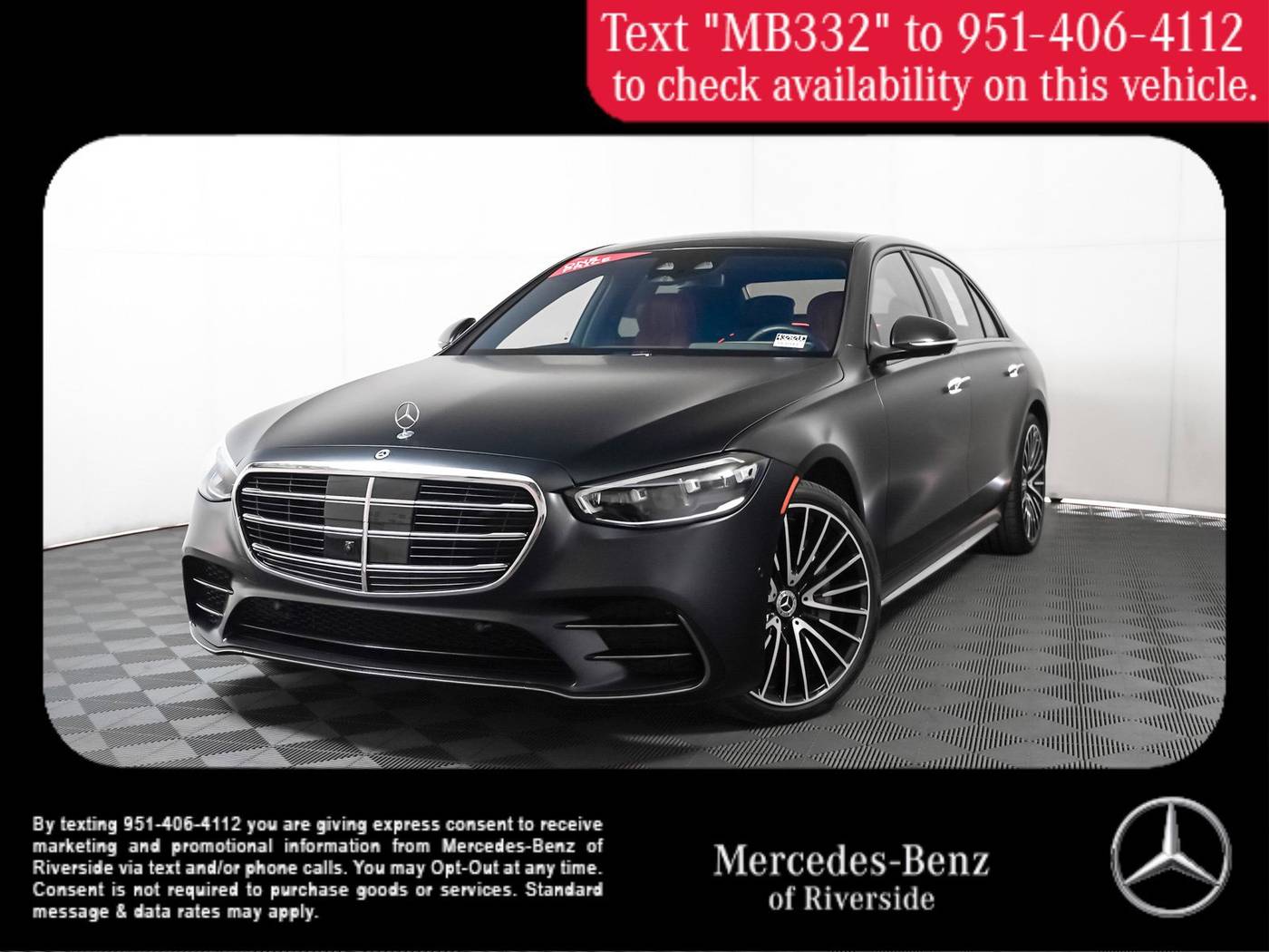 2023 Mercedes-Benz S-Class S 580 — Sedan — 15,563 mi — Riverside, CA