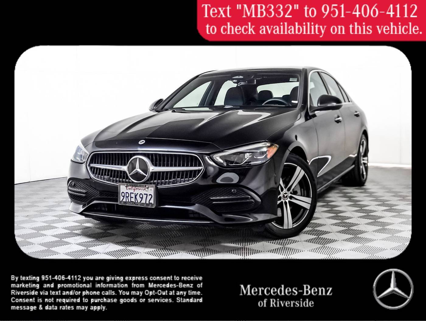 2025 Mercedes-Benz C-Class C 300 — Sedan — 7,540 mi — Riverside, CA
