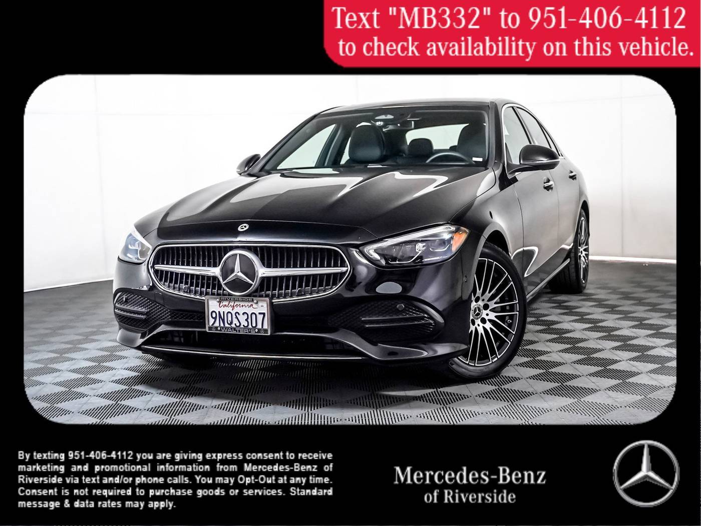 2025 Mercedes-Benz C-Class C 300 — Sedan — 8,126 mi — Riverside, CA