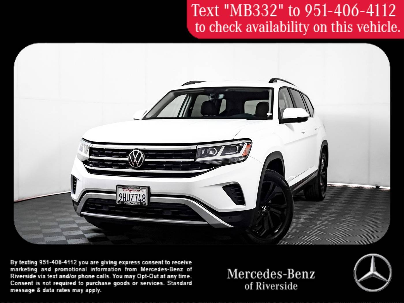 2023 Volkswagen Atlas SE with Technology — SUV — 20,743 mi — Riverside, CA