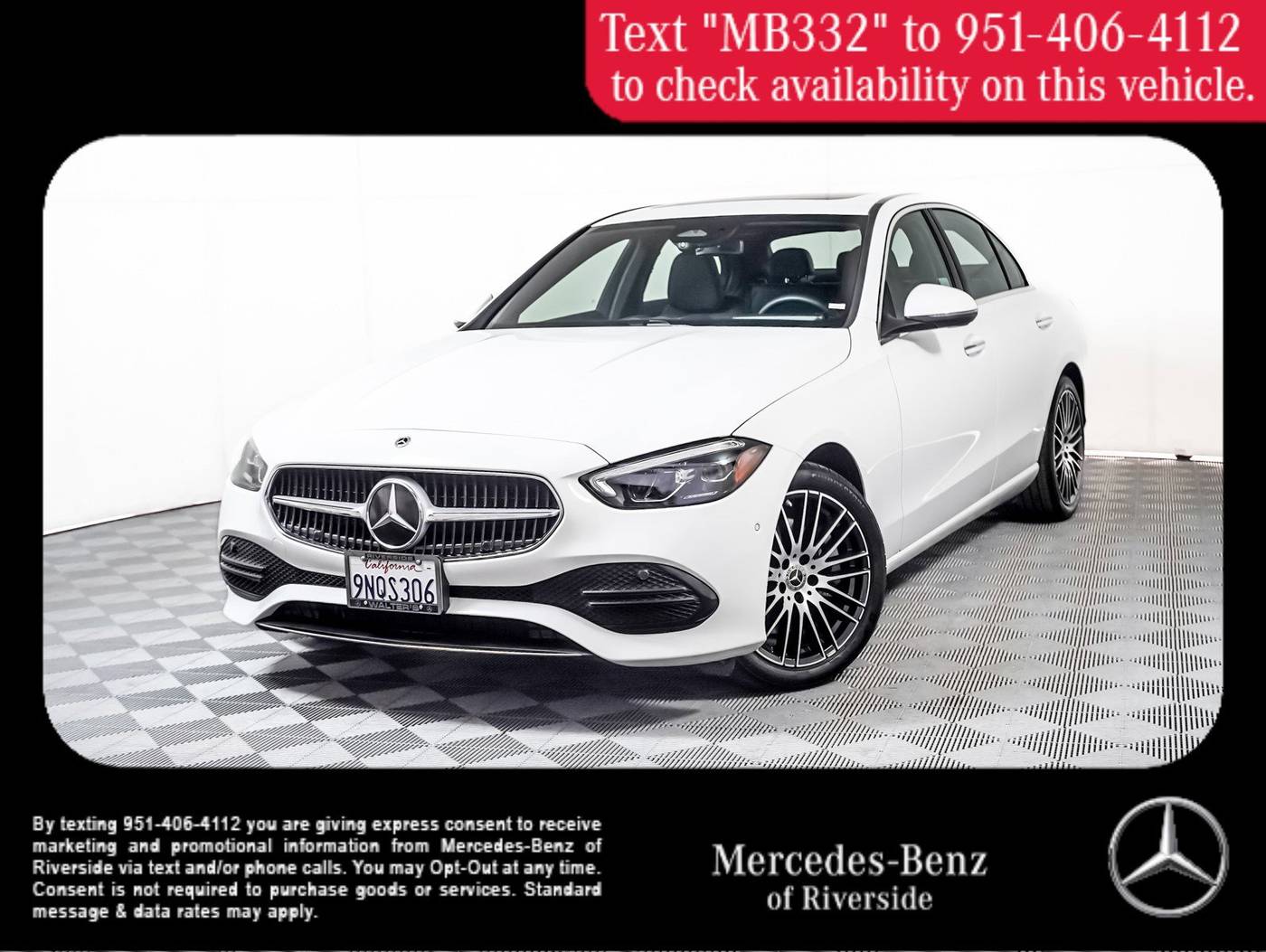 2025 Mercedes-Benz C-Class C 300 — Sedan — 7,121 mi — Riverside, CA
