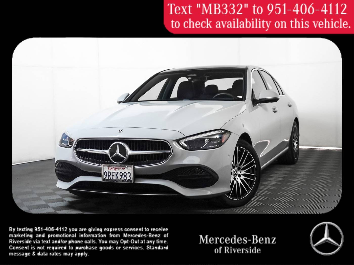 2025 Mercedes-Benz C-Class C 300 — Sedan — 8,481 mi — Riverside, CA