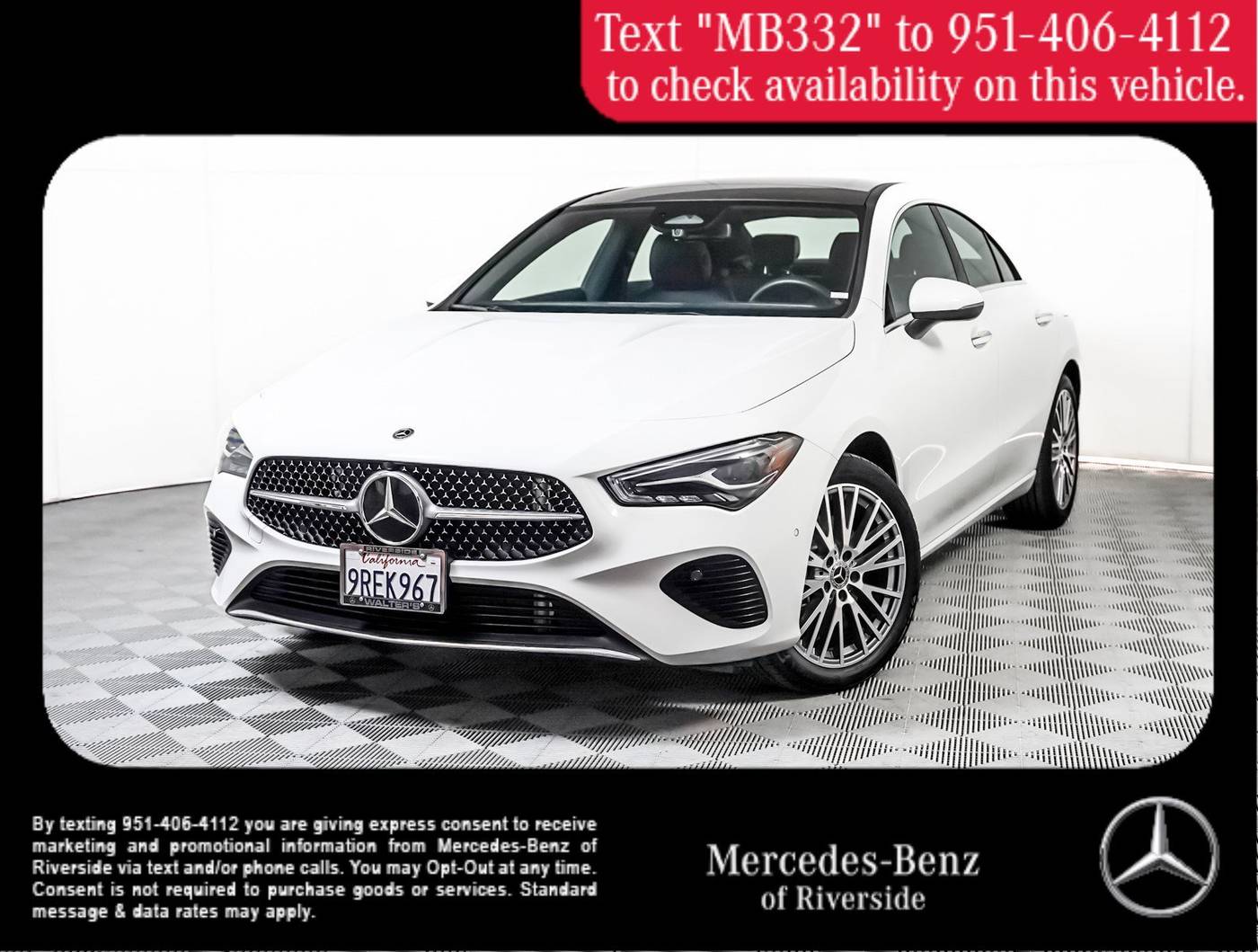2025 Mercedes-Benz CLA CLA 250 — Sedan — 5,280 mi — Riverside, CA