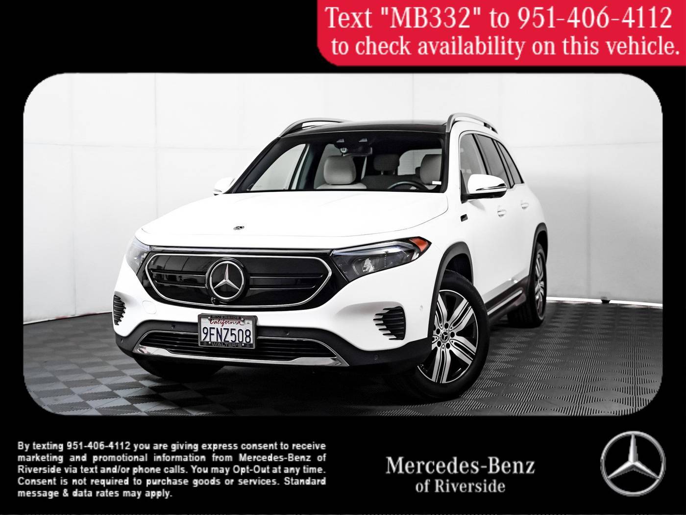 2023 Mercedes-Benz EQB EQB 250+ — SUV — 25,684 mi — Riverside, CA