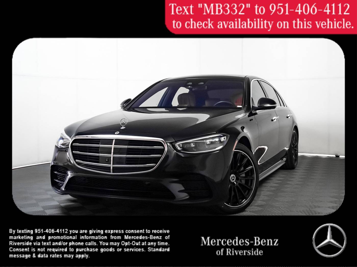 2022 Mercedes-Benz S-Class S 580 — Sedan — 39,247 mi — Riverside, CA