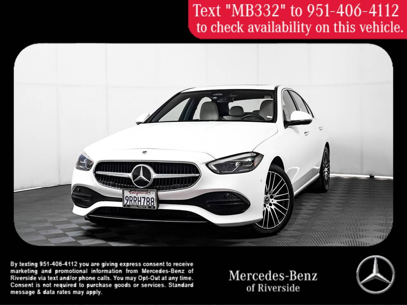 2025 Mercedes-Benz C-Class C 300 — Sedan — 8,186 mi — Riverside, CA