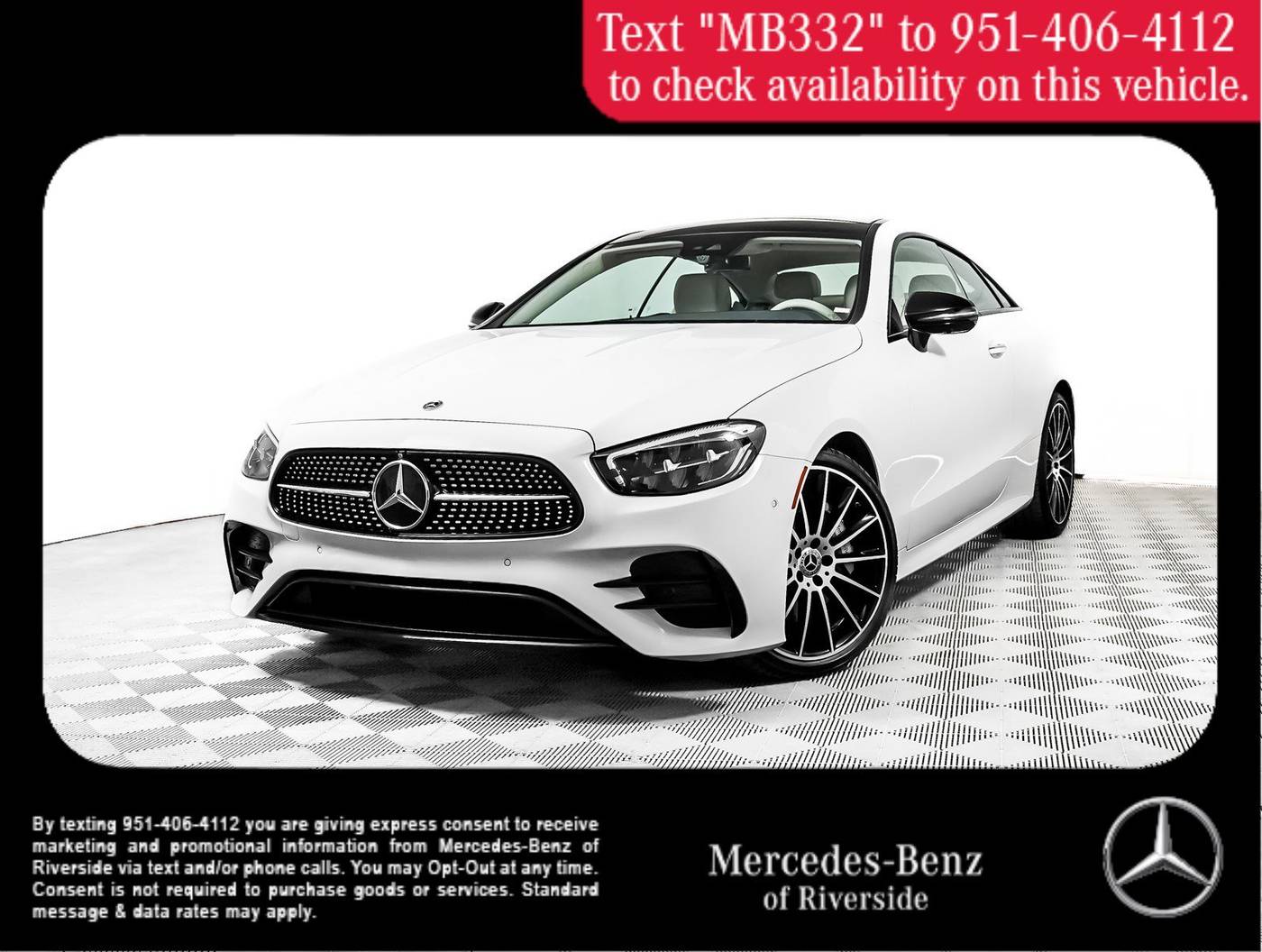 2022 Mercedes-Benz E-Class E 450 — Coupe — 27,620 mi — Riverside, CA